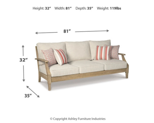 Clare View Sofa with Cushion - Furniture Depot