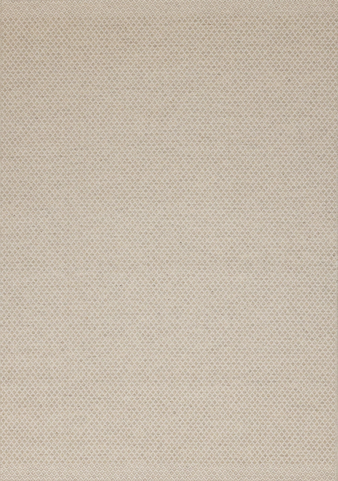 Peak Beige Small Crosshatch Geometric Rug - Furniture Depot