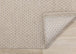 Peak Beige Small Crosshatch Geometric Rug - Furniture Depot