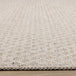 Peak Beige Small Crosshatch Geometric Rug - Furniture Depot