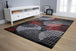 Platinum Industrial Red Black Crate Rug - Furniture Depot