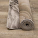 Platinum Grey Feathers Rug - Furniture Depot