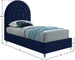 Rainbow Velvet Bed - Furniture Depot