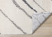 Ravine Cream Grey Wishbone Shag Rug - Furniture Depot