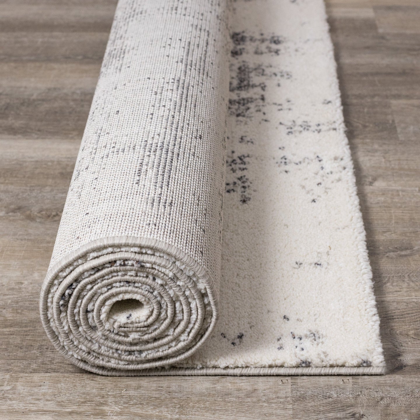 Ravine Cream Grey Soft Disressed Rug - Furniture Depot