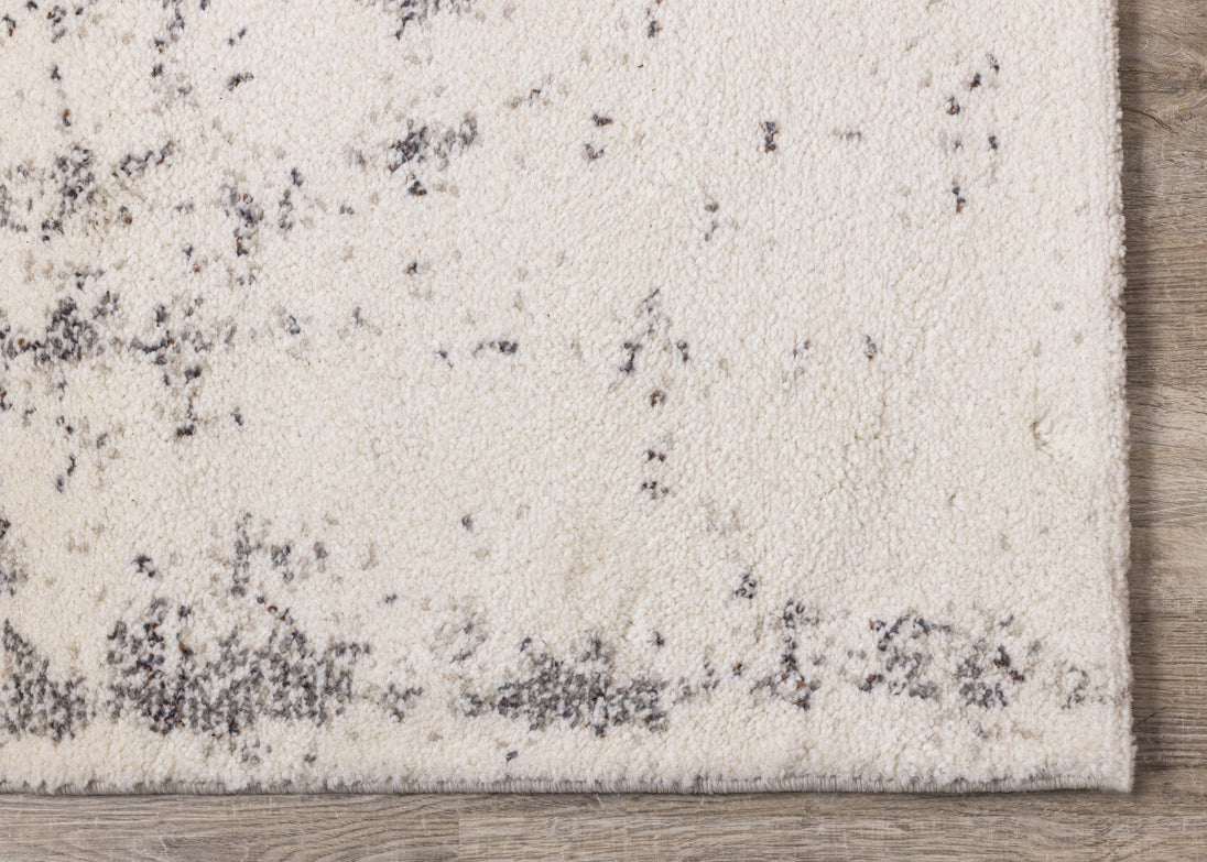 Ravine Cream Grey Soft Disressed Rug - Furniture Depot