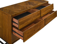 Load image into Gallery viewer, Reed Antique Coffee Dresser - Furniture Depot (7679025709304)
