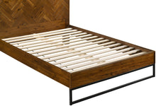 Load image into Gallery viewer, Reed Antique Coffee King Bed (3 Boxes) - Furniture Depot (7679025774840)