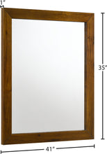 Load image into Gallery viewer, Reed Antique Coffee Mirror - Furniture Depot (7679025840376)