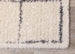 Rondo Cream Grey Grid Design Rug - Furniture Depot