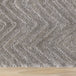 Royal Grey Handtufted Chevron Rug - Furniture Depot