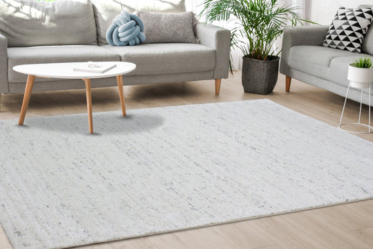 Sable Cream Grey Dusty Rug - Furniture Depot