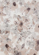 Sable Cream Grey Pink Flowers Rug - Furniture Depot