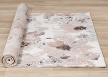 Load image into Gallery viewer, Sable Cream Grey Pink Flowers Rug - Furniture Depot