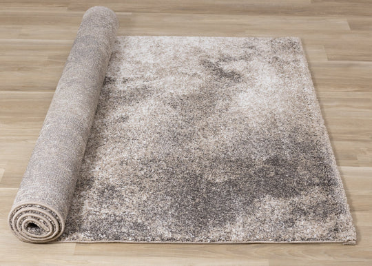 Sable Grey Beige Cream Clouds Rug - Furniture Depot