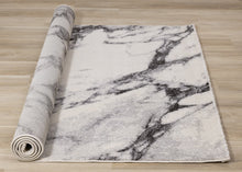 Load image into Gallery viewer, Safi Cream Grey Marble Profile Rug - Furniture Depot