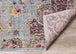 Sara Blue Yellow Jewel Centre Rug - Furniture Depot