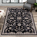 Sara Black Grey Elegant Traditional Rug - Furniture Depot