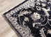 Sara Black Grey Elegant Traditional Rug - Furniture Depot