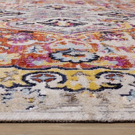 Sara Medallion Rug - Furniture Depot