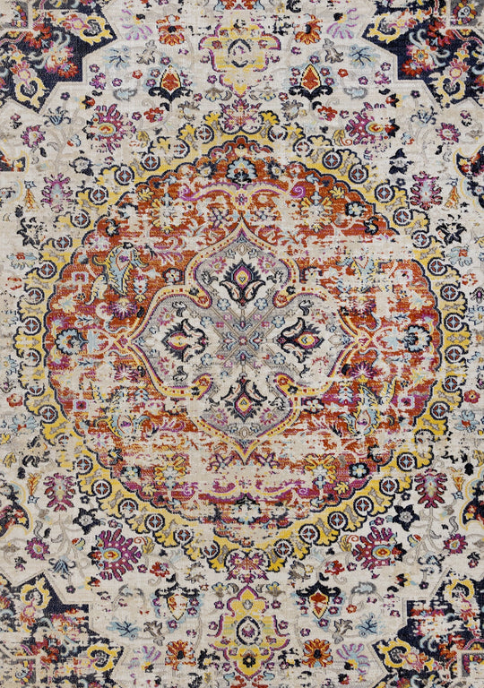 Sara Medallion Rug - Furniture Depot