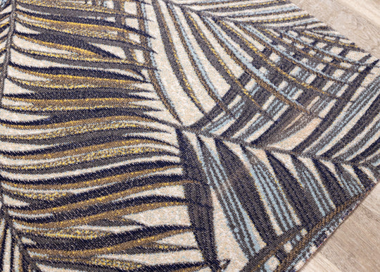 Sara Palm Branch Rug - Furniture Depot