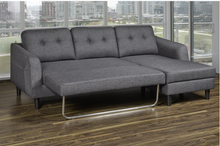 Load image into Gallery viewer, Katie RHF Sleeper Sectional - Grey Linen - Furniture Depot
