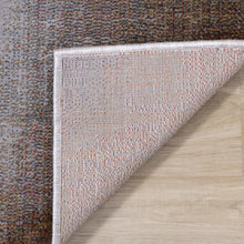 Load image into Gallery viewer, Sidra Cream Orange Foggy Wisps Soft Touch Rug - Furniture Depot