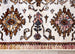 Sidra Cream Orange Beige Traditional Rug - Furniture Depot