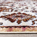 Sidra Cream Orange Beige Traditional Rug - Furniture Depot