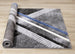 Soho Grey Black Blue Solid Point Rug - Furniture Depot