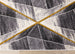 Soho Grey White Yellow Shaded Diamonds Rug - Furniture Depot