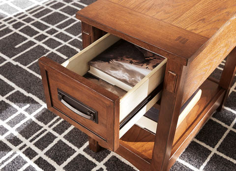 Breegin Chair Side End Table - Furniture Depot