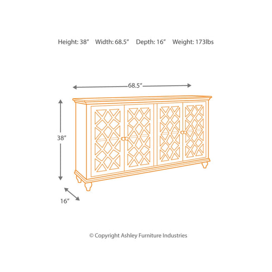 Mirimyn Accent Cabinet - Furniture Depot