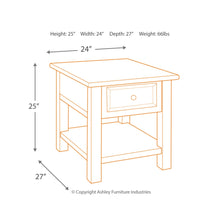 Load image into Gallery viewer, Tyler Creek End Table - Grayish Brown/Black - Furniture Depot (1645114228789)