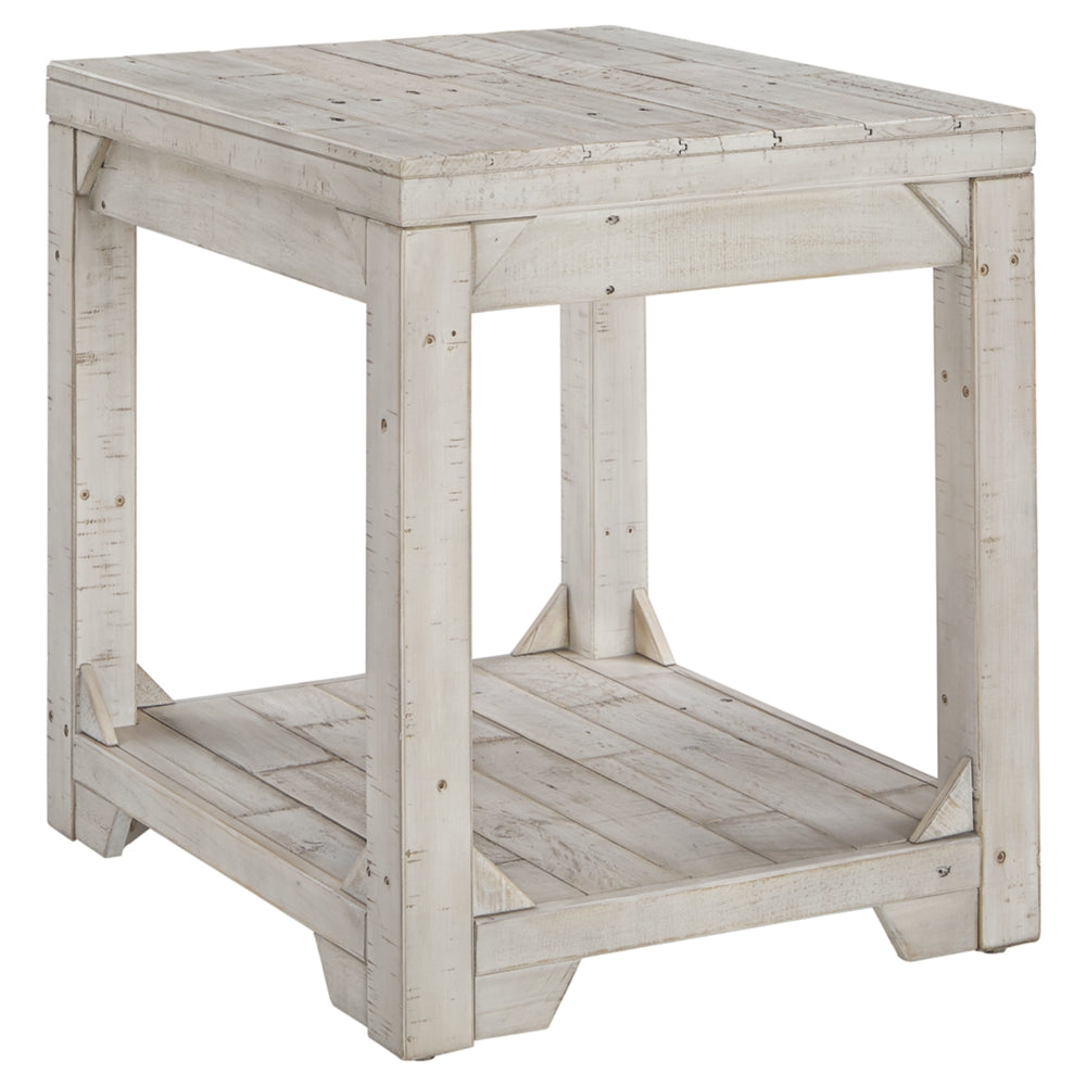 Fregine End Table - Whitewash - Furniture Depot (1645167312949)