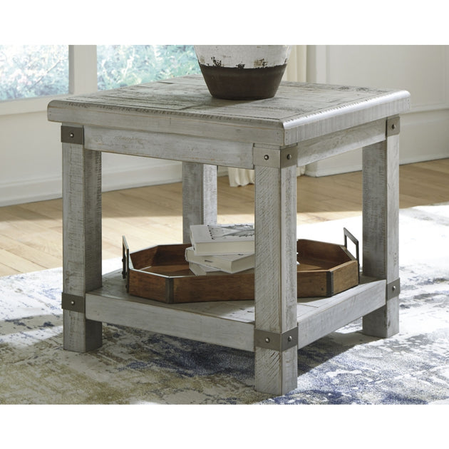 Carynhurst End Table - White Wash Gray - Furniture Depot (1645170622517)