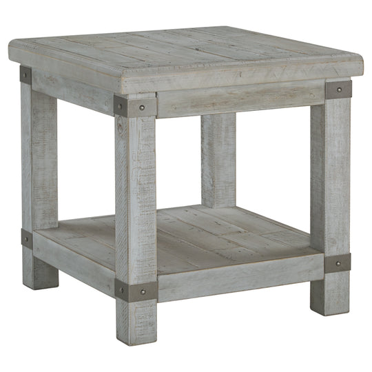 Carynhurst End Table - White Wash Gray - Furniture Depot (1645170622517)
