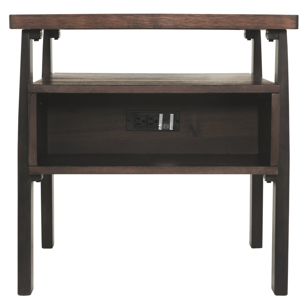 Vailbry End Table - Brown - Furniture Depot (1645176815669)
