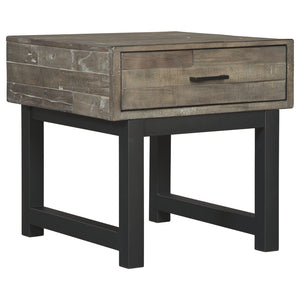 Mondoro End Table - Grayish Brown - Furniture Depot (3665245536309)