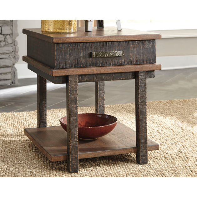 Stanah End Table - Two-tone - Furniture Depot (3665283711029)