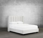 Rose Upholstered Low Profile Platform Bed - Furniture Depot (7668956922104)