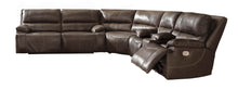 Load image into Gallery viewer, Ricmen 2 Seat PWR REC Sofa , Loveseat with ADJ HDREST&amp; Wedge 3Pc - Walnut - Furniture Depot (6224343433389)