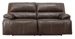 Ricmen 2 Seat PWR REC Sofa ADJ HDREST - Walnut - Furniture Depot (6224333406381)