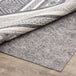 Platinum Venetian Silver Damask Rug - Furniture Depot