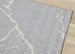 Vista Blue Cream Soft Distressed Indoor/Outdoor Rug - Furniture Depot