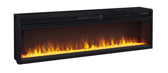 Fireplace Insert - Black-Wide - Furniture Depot (6705963401389)