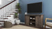 Arlenbry Medium TV Stand - Gray - Furniture Depot (6707885998253)