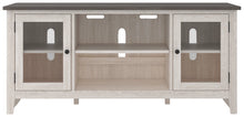 Load image into Gallery viewer, Dorrinson LG TV Stand w/Fireplace Logs - Two-tone - Furniture Depot (6708138148013)