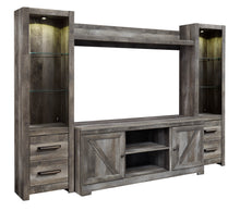 Load image into Gallery viewer, Wynnlow 4 Pc LG TV Stand Unit - Gray - Furniture Depot